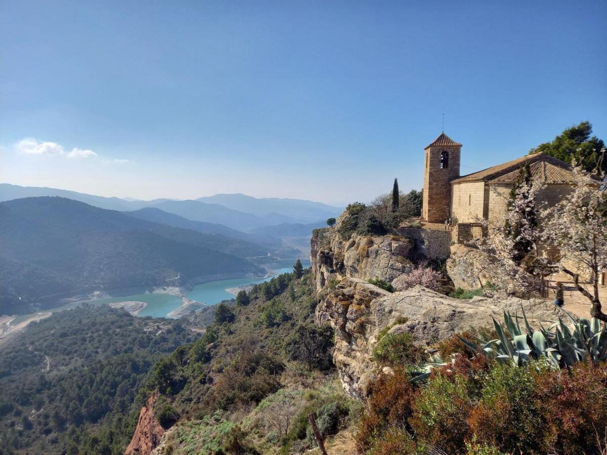 شقة L'Albaida, Tranquility, Views Of Sea And Mountains Vilanova de Escornalbou المظهر الخارجي الصورة