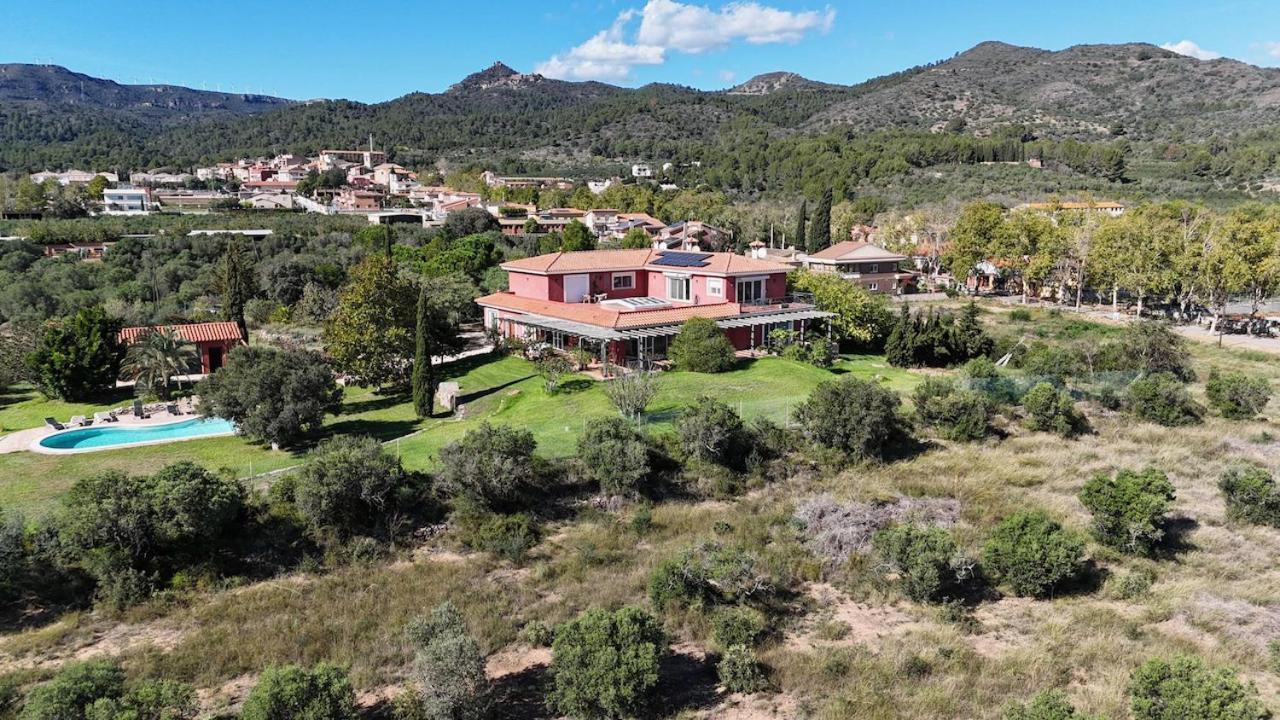 شقة L'Albaida, Tranquility, Views Of Sea And Mountains Vilanova de Escornalbou المظهر الخارجي الصورة