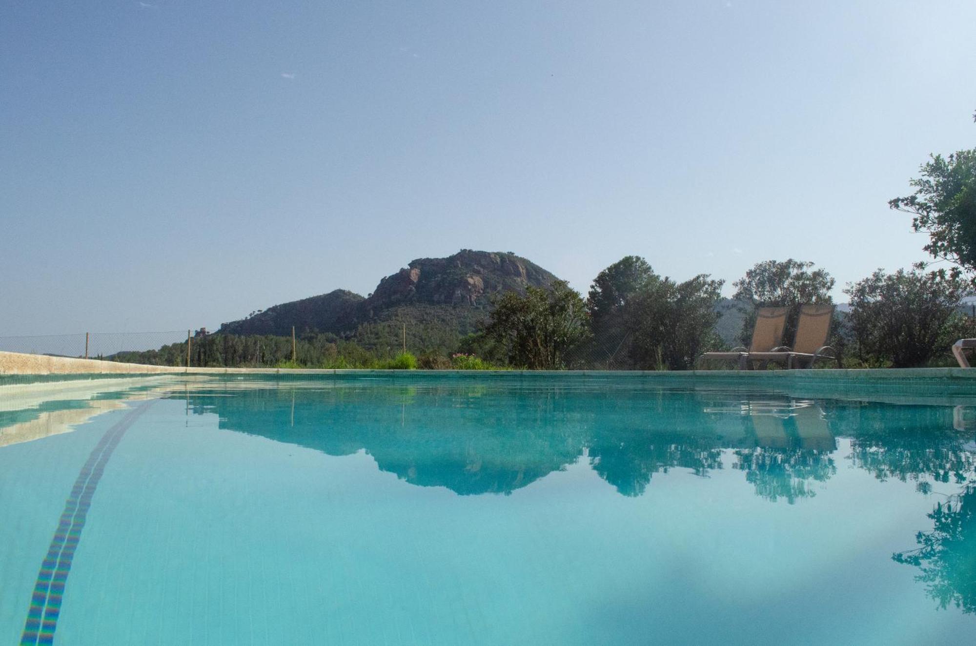 شقة L'Albaida, Tranquility, Views Of Sea And Mountains Vilanova de Escornalbou المظهر الخارجي الصورة